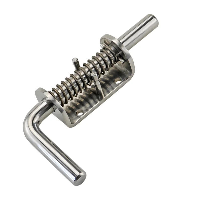 Description Picture 6 of item304 Stainless Steel Spring loaded Retractable Pin for Industrial Heavy-duty Equipment Cabinet  Automobiles Truck Cargo Doors