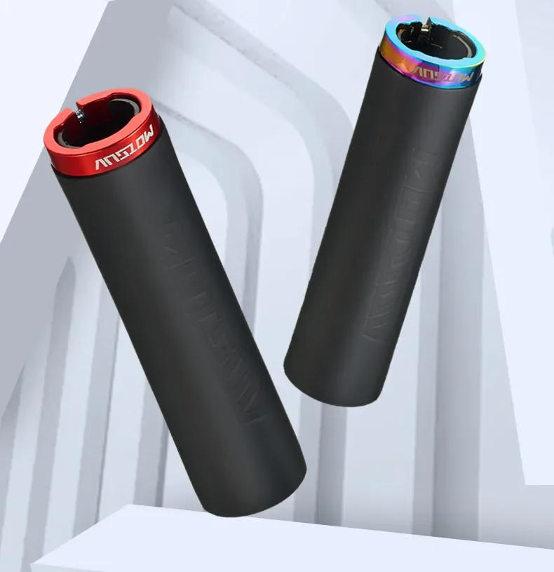 Description Picture 2 of itemBike Grips Bicycle mtb Grips Ultralight Handlebar Grips Bicycle Locking Silicone Hand Grip Bicycle Goods Bike Accessories