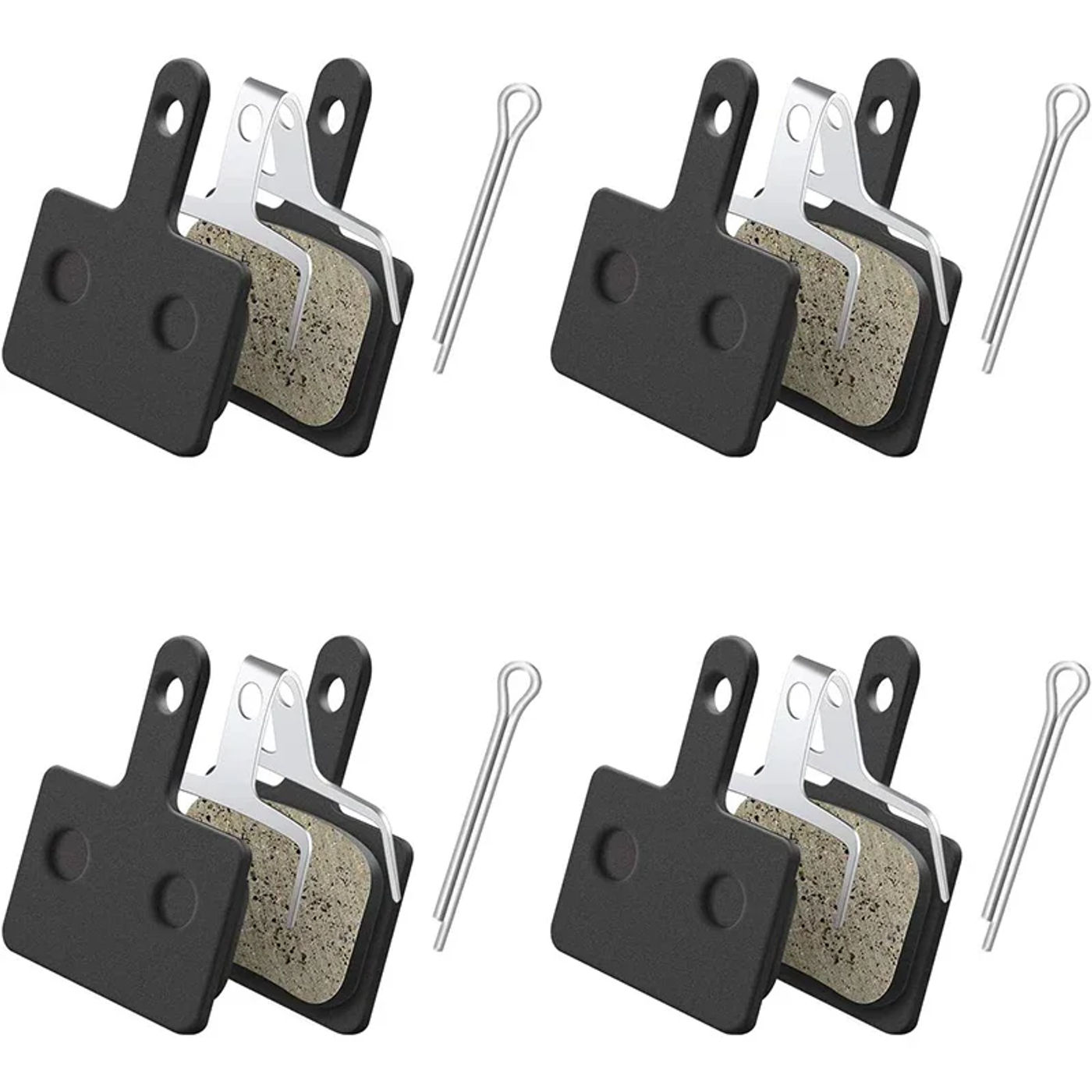 Description Picture 3 of item4 Pairs MTB Bicycle Resin Disc Brake Pads For Shimano B01S M525 M515 T615 T675 M505 M495 M486 M485 M475 M465 M447 M446 M445 M416