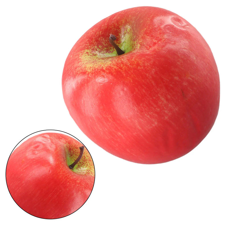 Description Picture 6 of itemArtificial Apples Simulation Fruit Home Shop Party Lifelike Kitchen Fake Display Food Home Party Decoration 1pc