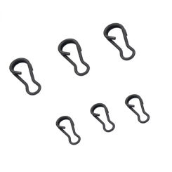 50PCS Stainless Steel Fishing Snap Hooked Snap Pin Fastlock Clip Connector Fishing Tackle Accessories Tool