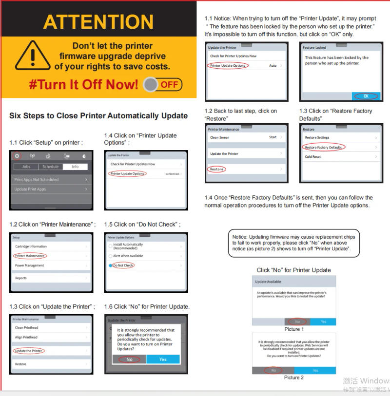 Description Picture 4 of itemRefill For HP 903 904 905 refillable ink cartridge permanent chip FOR HP OfficeJet pro 6950 6951 6954 6956 Pro 6960 6970 printer