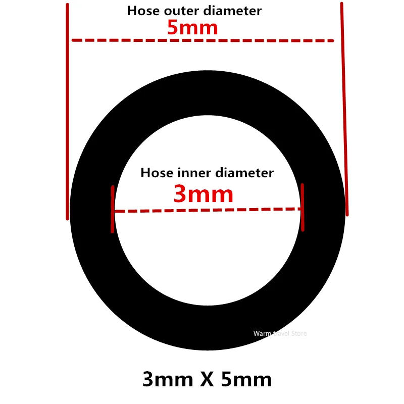 Description Picture 5 of item1M 3M 5M 10M 30M Transparent PVC Plastic Hoses Water Pump Tube 3 5 6 7 8 9 10 12mm Inner Diameter Pipe Fish Tank Garden Waterin