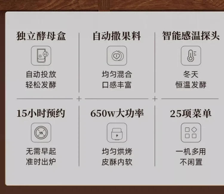 Description Picture 3 of item220V Donlim Bread Maker Automatic Ingredient Dispenser Cake Machine Dough Fermenter Multi Function Breakfast Maker AG