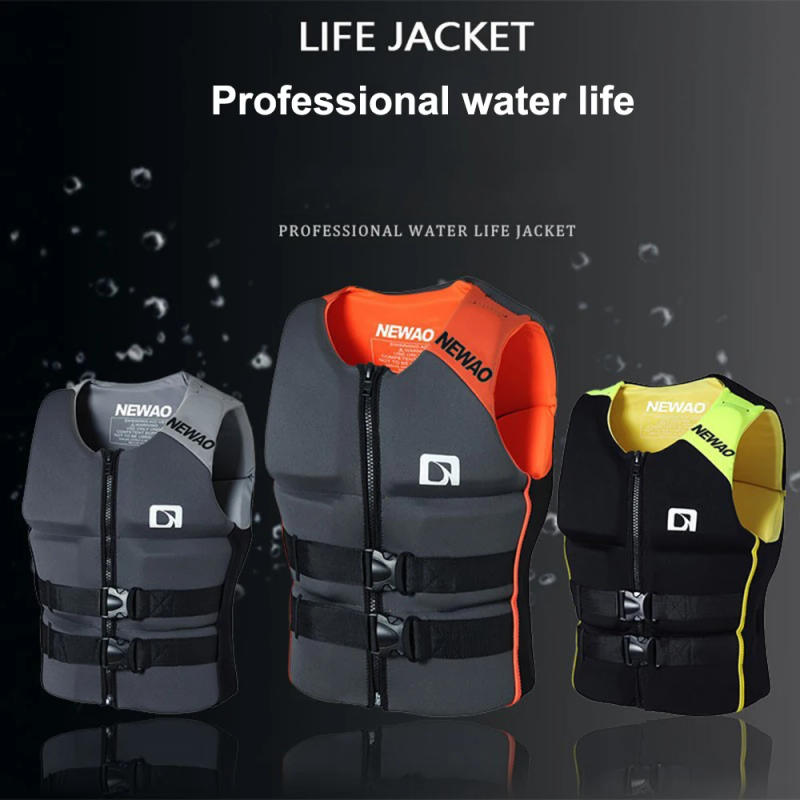 Description Picture 3 of itemLife Jacket for Adults, Surf, Motorboats, Ski, Kayak, Fishing, Wakeboard, Raft, Rescue Boat, Drifting, Life Safety Vest