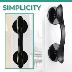 Bathroom Safety Grab Bar Non-slip Support Toilet Handle ABS Handle Advanced Auxiliary Shower Handle Window Cabinet Furniture