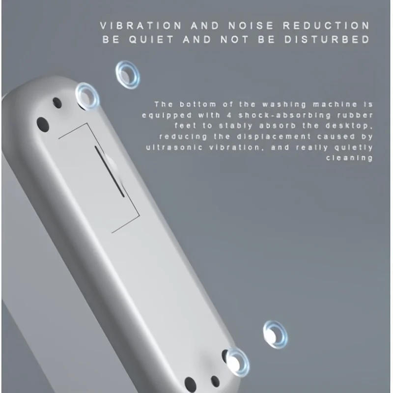 Description Picture 4 of itemUltrasonic Cleaning Machine 45000Hz High Frequency Vibration Wash Cleaner Washing Jewelry Glasses Watch Ring Dentures Cleaner