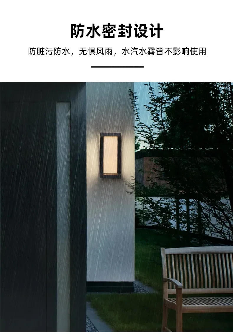 Description Picture 3 of itemLED outdoor lights waterproof IP65 outdoor wall lamp AC85-265V Motion Sensor light led outdoor wall light  lighting  balcony