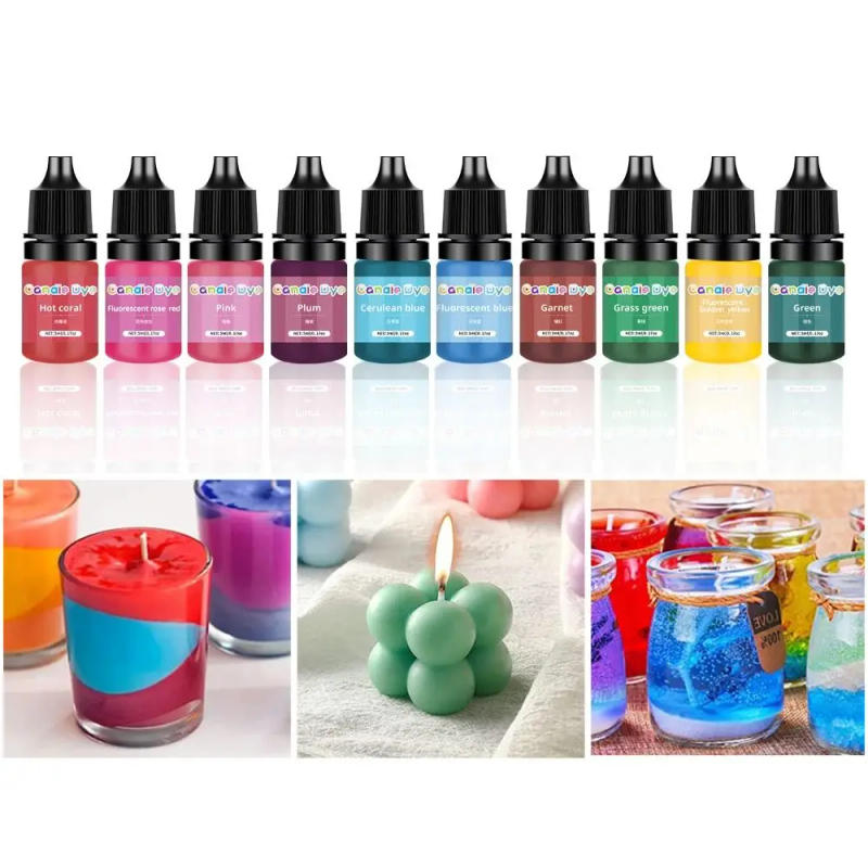 Description Picture 6 of item24 30 Color Liquid Oil-Based dye Highly Concentrate Natural Candle Color Candle Wax Vivid Candle Color for DIY Candle Making