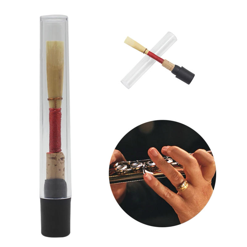 Description Picture 6 of itemSoft Oboe Reed Good Quality Oboe Tubes with Transparent Plastic Storage Box Artist Oboe Reed Waterproof Wind Instrument Part