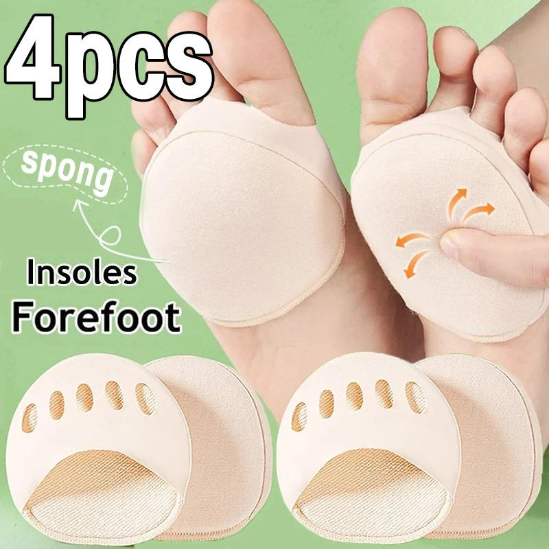 Description Picture 2 of itemFive Toes Forefoot Pads for Women High Heels Half InsolesSilicone Honeycomb Forefoot Insoles Gel Insoles Breathable Shoe Cushion