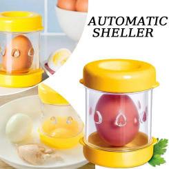 Hand-cranked Automatic Egg Sheller   New Household Shell Peeling Machine Egg Opener Tool Fully Automatic Small Tool