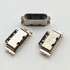 10-100pcs Micro USB 16pin type C Connector Charging Port Socket New Repair Parts For Xiaomi Redmi 10C Note 11E 11S Note 12