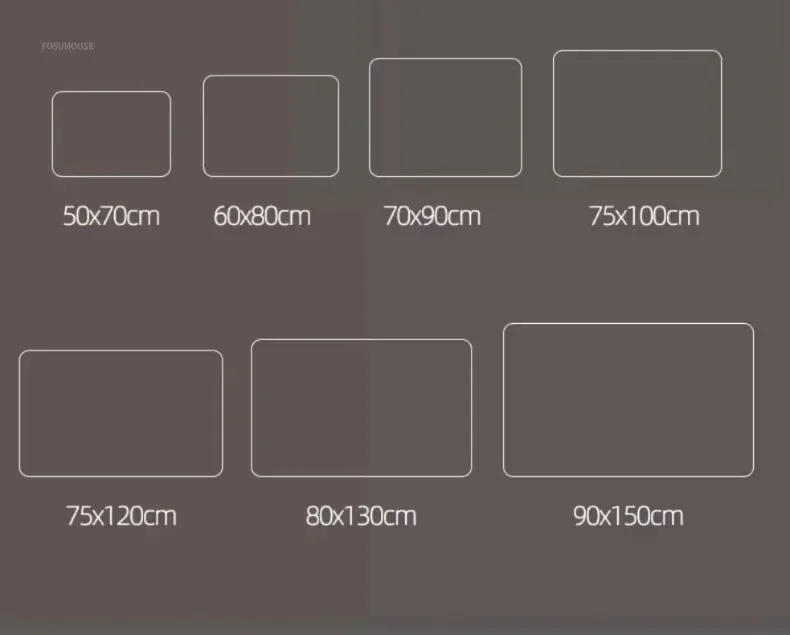 Description Picture 2 of itemModern Square Bath Mirrors for Home Wall Decoration Defogging Smart Mirrors Light Luxury Glass Multifunction Mirrors for Balcony