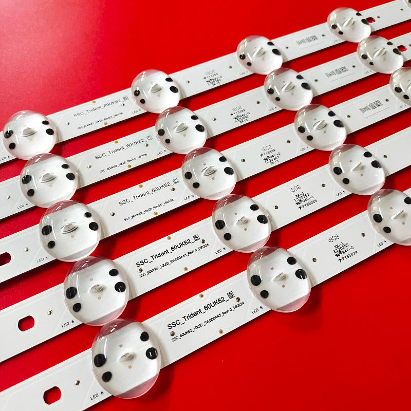 Description Picture 4 of itemNew LED Backlight Strip for 60UK6090PUA 60um7270psa 60un7310psa 60un7310 Trident_60UK62_S(sharp)_10LED_SVL600A43 EAV64252301