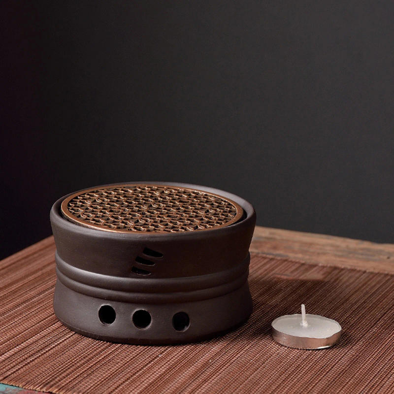 Description Picture 4 of itemChinese Ceramic Teapot Durable Tea Maker Kettle with Side Handle Tea Kettle for Restaurant Outdoor Hiking Household Hotel