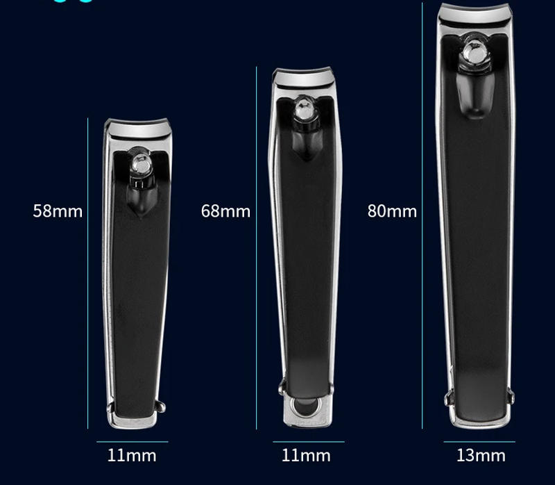 Description Picture 3 of itemStainless Steel Nail Scissors Nail Art Clippers for Manicure Files Cutter Nipper Fingernail Toenail Trimmer Care Pedicure Tools