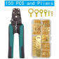 150pcs  and  Pliers