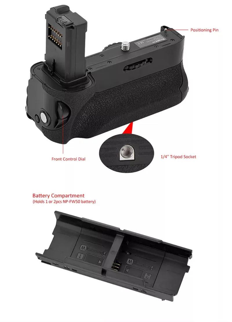Description Picture 6 of itemA7 Battery Grip VG-C1EM Vertical Grip for Sony A7 Alpha 7 ILCE-7 Vertical Battery Grip