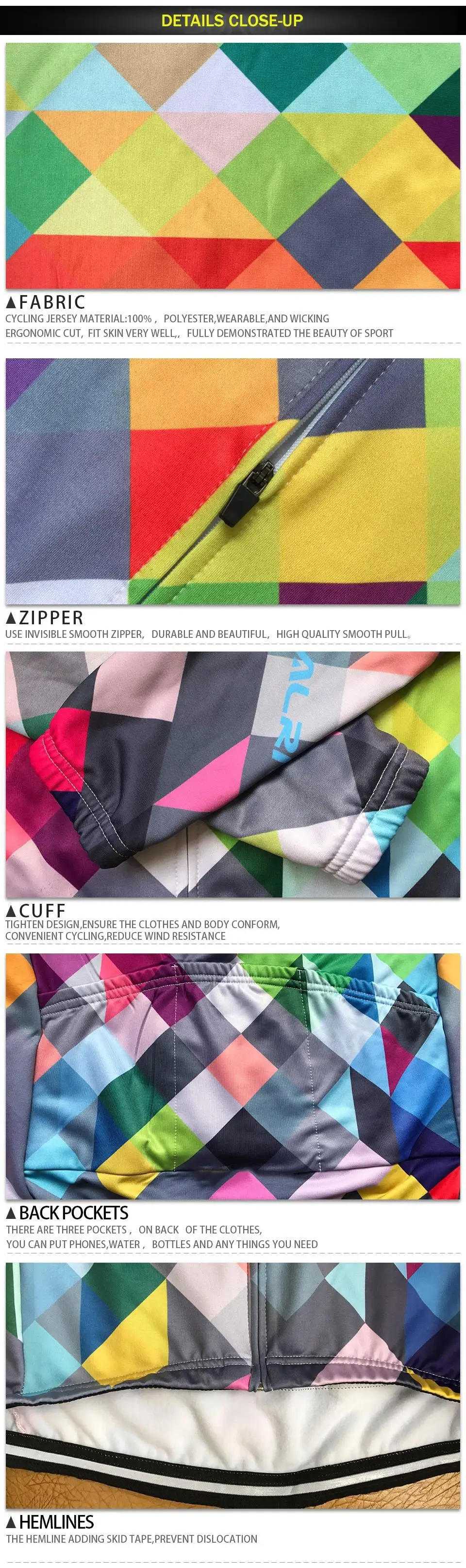 Description Picture 4 of item2023 New Gobikful -Men's Cycling Clothing Set, Thermal Wool Long Wool Set and Long Pants for Outdoor Mountain Bike Riding