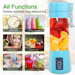 Electric Juicer Mini Portable Blender Fruit Mixers Fruit Extractors Multifunction Juice Maker Machine Blender Smoothies Mixer