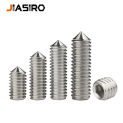 5/10/20pcs M2 M2.5 M3 M4 M5 M6 M8 M10 M12 Hex Hexagon Socket Set Screw Cone Point Grub Screw 304 Stainless Steel DIN914