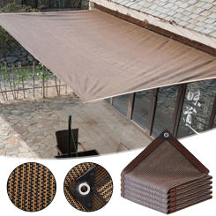 Camping Sun Shelters Outdoor Sunshade Net garden bivouac Shade membrane Portable Awning tent Cloth Foldable Camping Shelter Mesh
