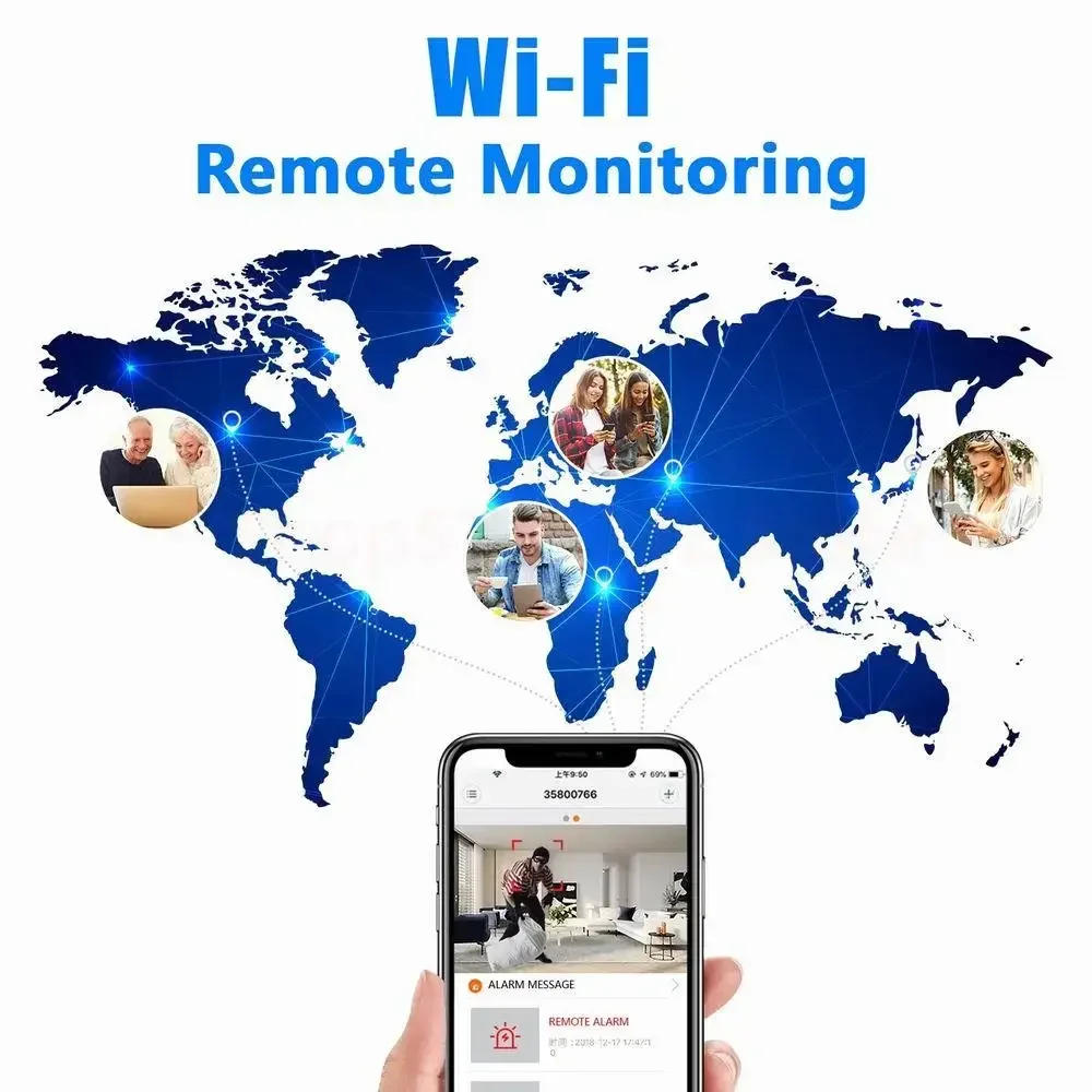 Description Picture 6 of itemMini Camera 4K 1080p HD Wifi Smart Home IP Webcam Remote Surveillance Portable Micro Camcorder Night Vision Invisible Espia Cam