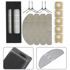 Side Brush Filter Mop Dust Bag For S8 Plus Robot Vacuum Cleaner Replacement Parts Accessories Home Appliances