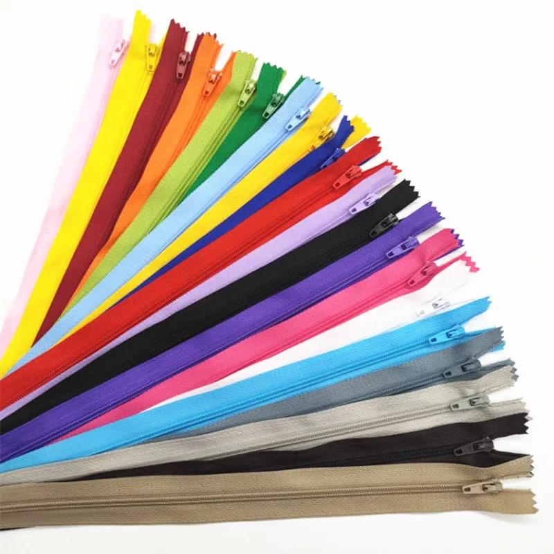 Description Picture 2 of item5Pcs 7.5-60Cm (3Inch-24 Inch) Nylon Coil Zippers Suitable For Clothing (20 Colors)