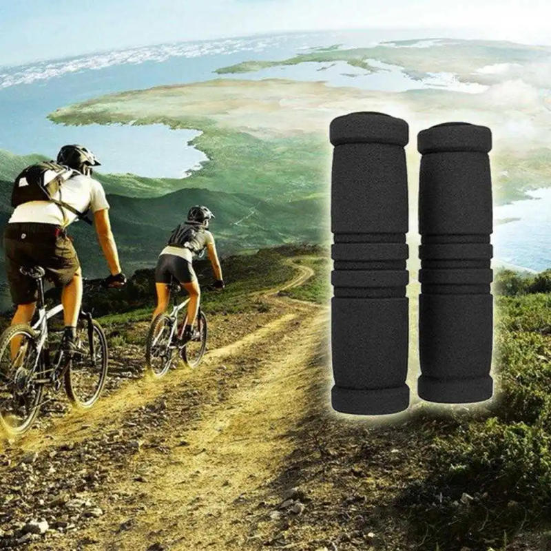 Description Picture 6 of item1 Pair MTB Bike Bicycle Handle Handlebar Soft Grip Covers Sponge Bar Non-slip Bike Accessories
