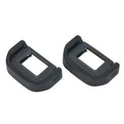 2pcs 18mm Camera Eyecups Viewfinder Eyepiece Eyecup Protective Cover For Canon 600D 500D 400D 300D For REBEL T3i / Kiss