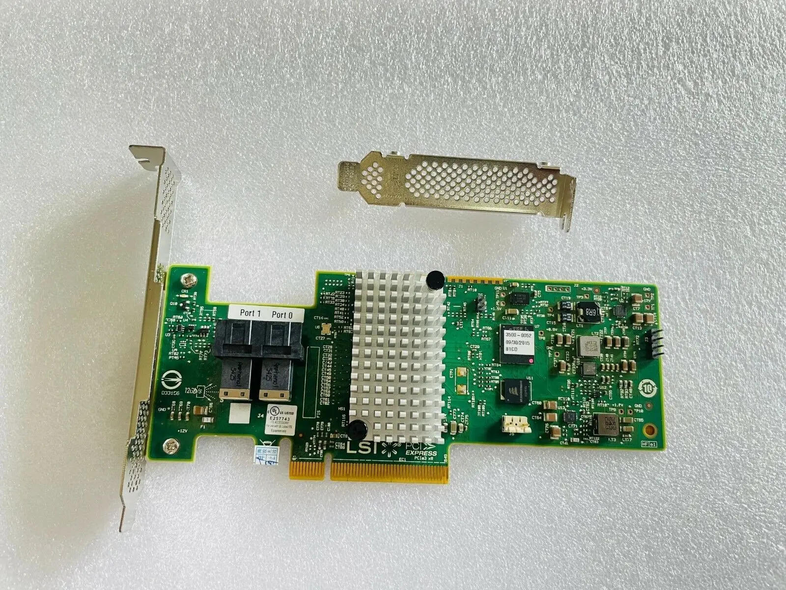 Description Picture 4 of itemLSI SAS 9340-8i SAS3008 M1215 12Gbps SAS HBA + 2*SFF8643 SATA Cable