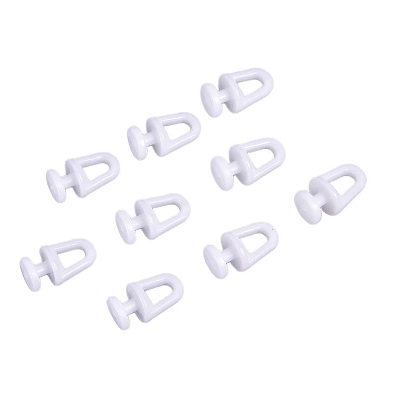 Description Picture 5 of item60Pcs Plastic Rail Curtain Track Conveyor Hook Rollers Home Curtains Accessories