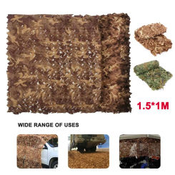 1x1.5m Military Army Camping Hunting Woodland Camouflage Netting Sun Shelter Маскировочная Сеть