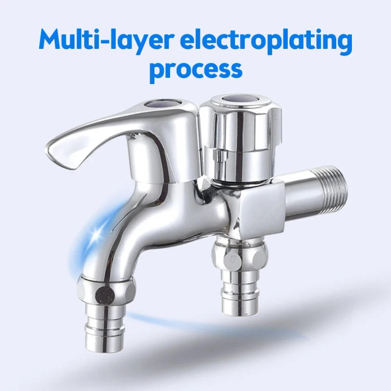 Description Picture 4 of itemWashing Machine Faucet Single Cooling Multi Nozzle Double Outlet Mop Pool Brass Tap Fast Bidet Faucets Bathroom Accessories