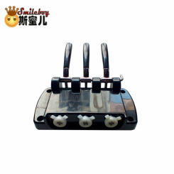 New Ice Cream Machine Front Plate Discharge Valve Kit, Replacement Valves & Handles for Taylor & Kwansen Machines