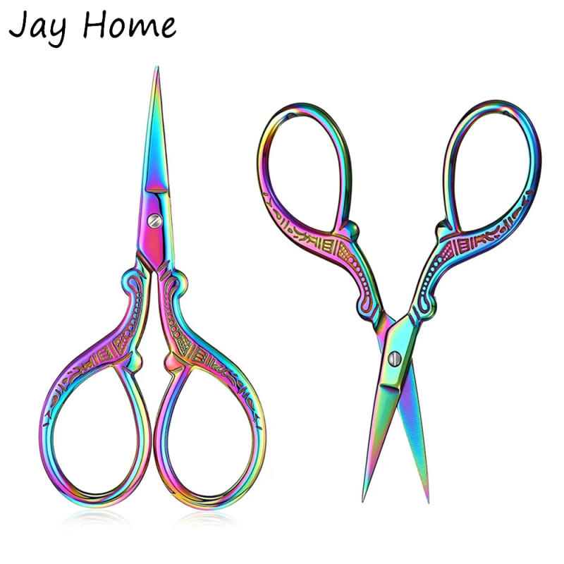 Description Picture 6 of item6 Inch Sewing Scissors Stainless Steel Cross Stitch Scissors with Artificial Leather Cover for Needlework DIY Sewing Accessories