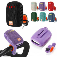 Bicycle Wireless Stereo Speaker Portable Outdoor Boombox Type-C USB Rechargeable Bluetooth-compatible for Scooter Motorcycle