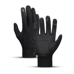 Winter Gloves Men Cycling Bike Women Thermal Fleece Cold Wind Waterproof Touch Screen Bicycle Warm Outdoor Running