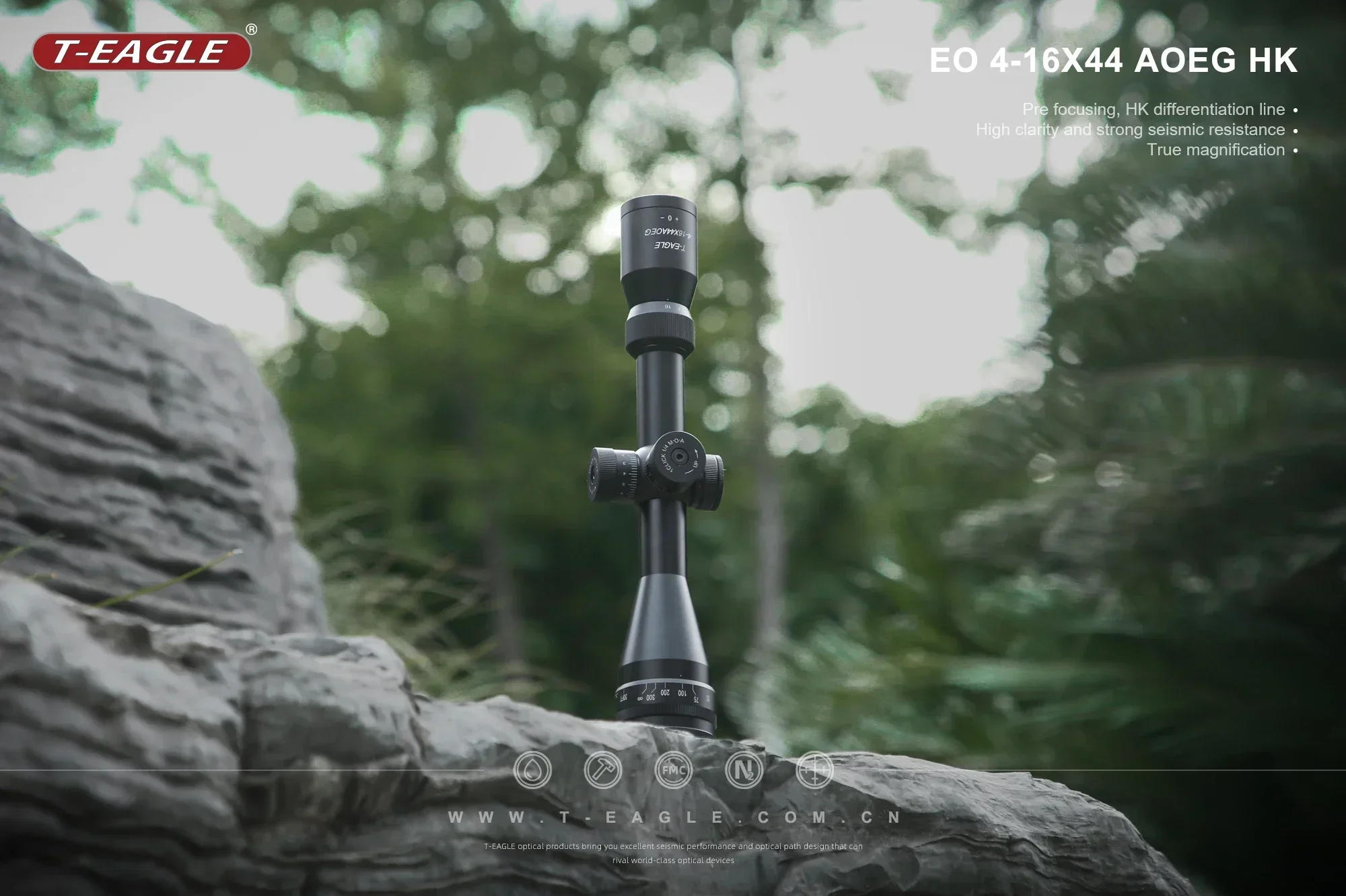 Description Picture 6 of itemEO 4-16x44 AOEG Rifle Scopes Sniper Air Gun Sight for Hunting Airsoft Optical Telescopic Spotting PCP Riflescopes