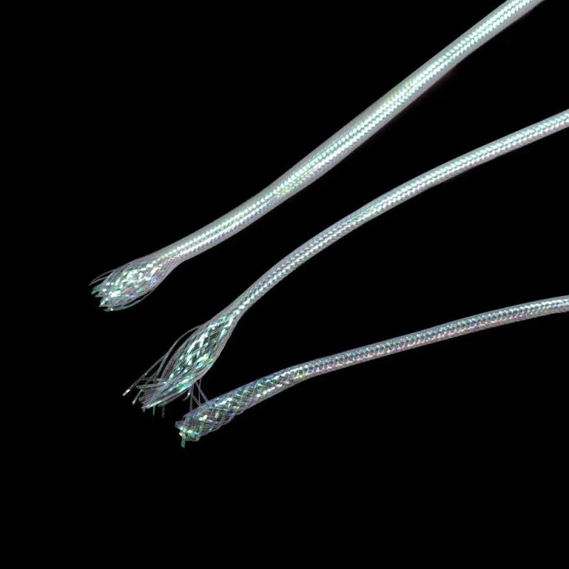 Description Picture 5 of itemTying Materials Pearl White 6mm 8mm 2mm 4mm Flash Braided Tubes Fish Scale Body Tube Fishing Maylor Tube Fly Pearl Maylor Tube