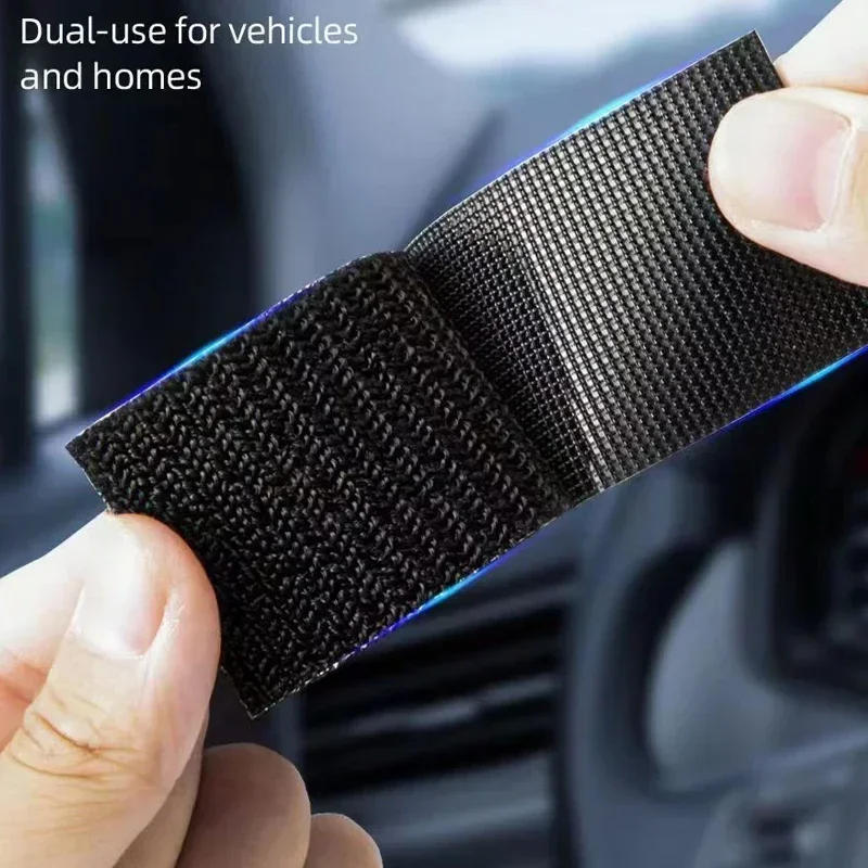 Description Picture 5 of itemDouble Sided Hook and Loop Adhesive Cratch Round Adhesive Scratch Fixed Stickers Car Fastener Self-adhesive Attaches Strap Tapes