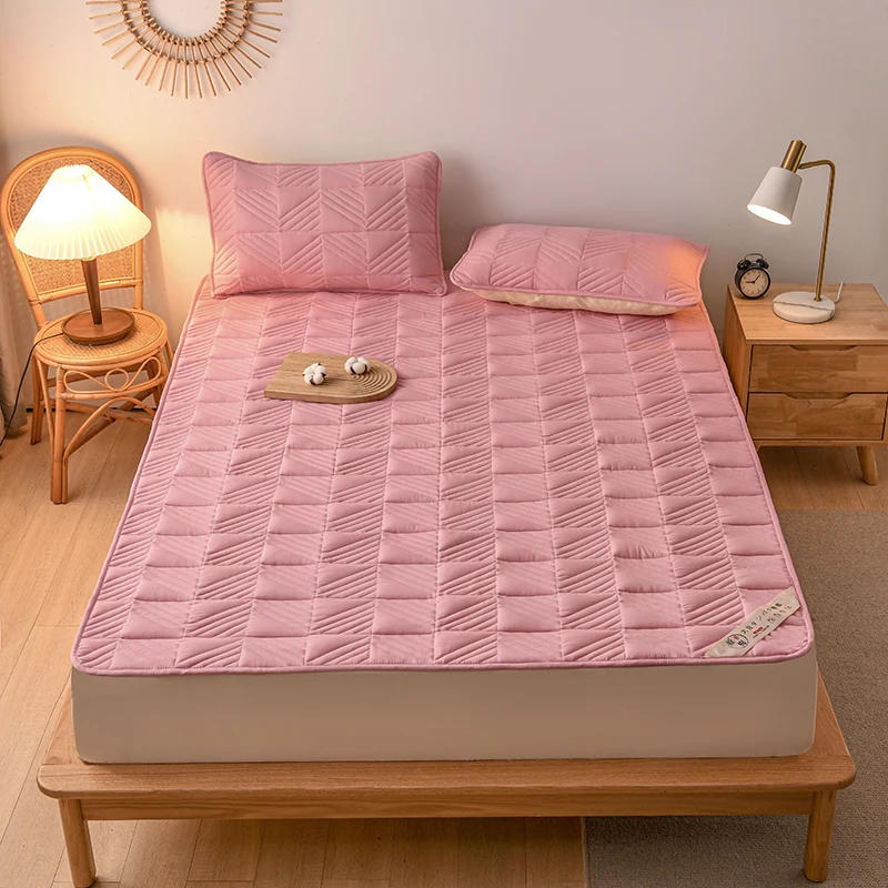 Description Picture 3 of itemHigh Quality Cotton Mattresses Foldable Rebound Mattress Tatami Anti Mite Floor Mat Student Hotel Dormitory Single Double Queen