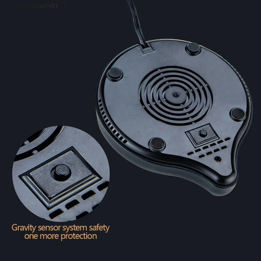 Description Picture 4 of item100°C Hot Tea Makers Warmer Coaster 5 Gear Cup Heaters Coffee Milk Tea Heating Pad 110V/220V 200W Cup Heater Mug Warmer