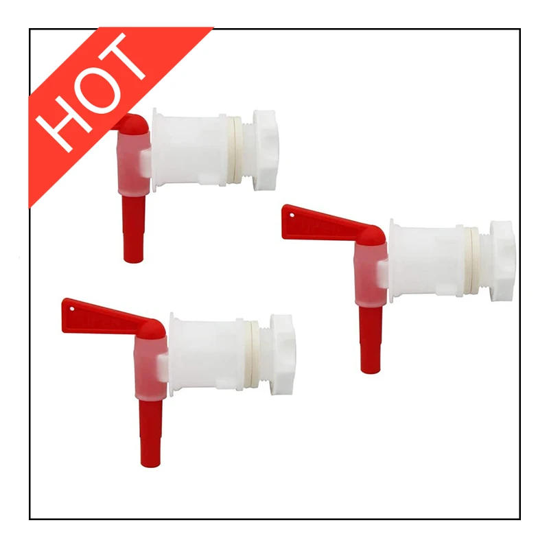 Description Picture 6 of item3pcs Bottling Bucket Plastic Tap, Replacement Spigot Bottling Spigot for Homebrew Wine Making Beer PACK