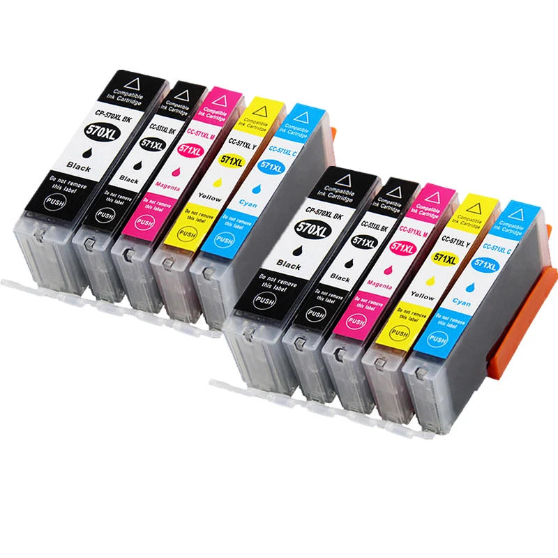 Description Picture 5 of itemPGI570 PGI-570 CLI-571 Compatible ink Cartridge For Canon PIXMA MG5750 MG5751 MG5752 MG5753 MG6850 MG6851 MG6852 printer