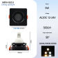 Square 5W Black