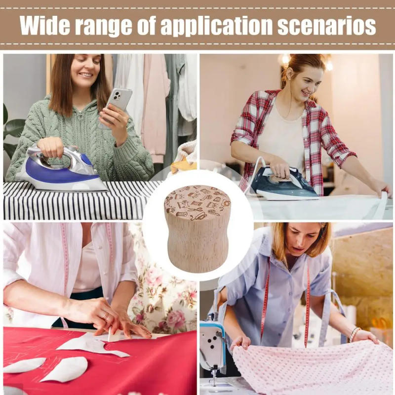 Description Picture 5 of itemRound Pattern Weights Round Wooden Cloth Pattern Weights Samples Cutting Weights For Sewing Accessories Dressmaking Cloth Weight