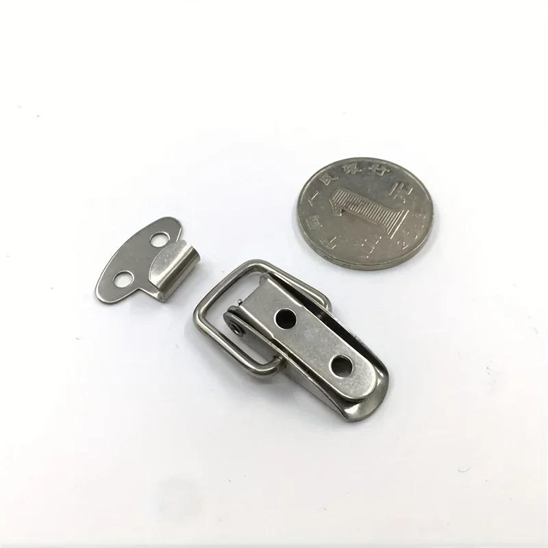 Description Picture 5 of itemStainless Steel Spring Buckle Mechanical Box Hardware Accessories Duckbill Luggage Metal Buckle Mini Lock Buckle